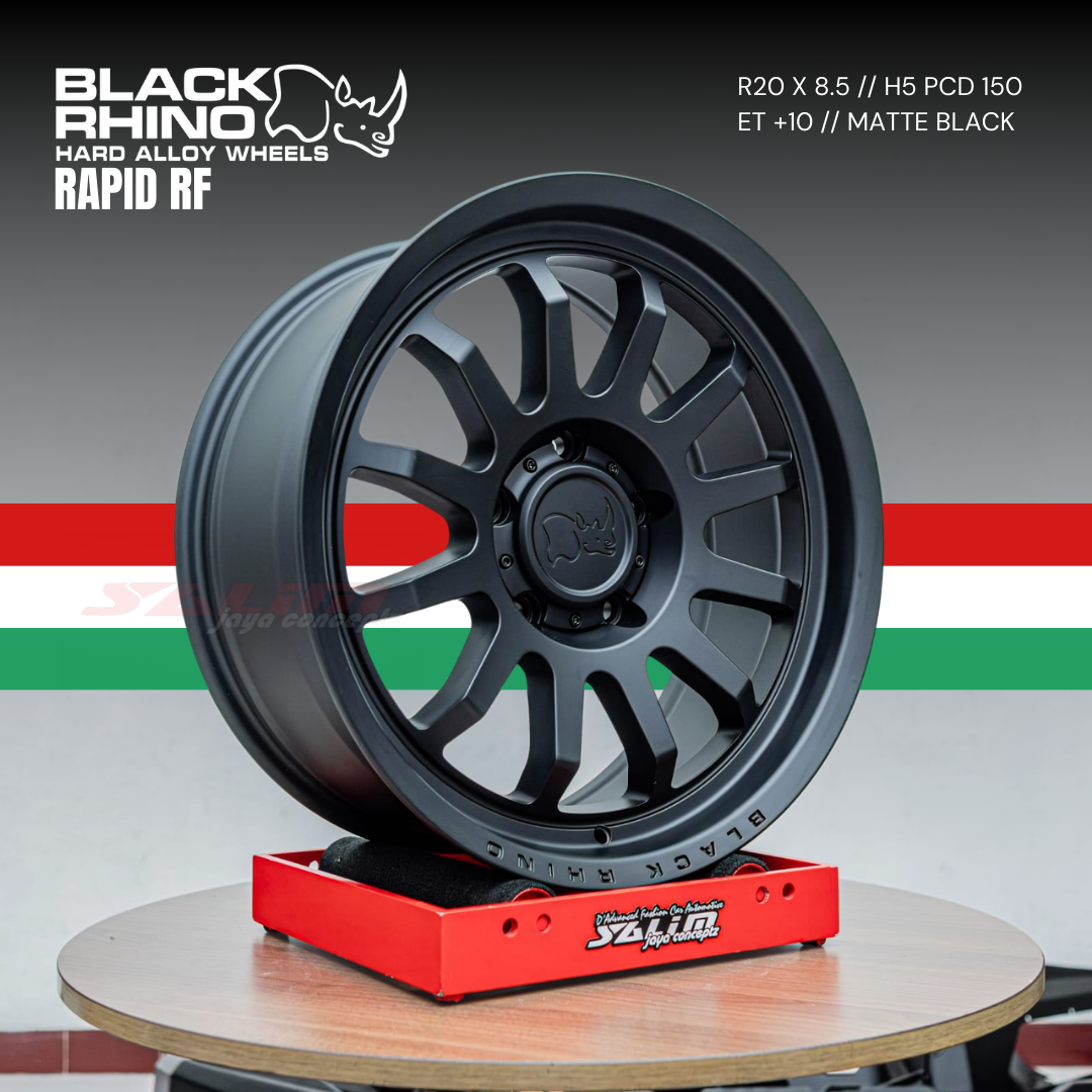 VELG BLACK RHINO RAPID RF