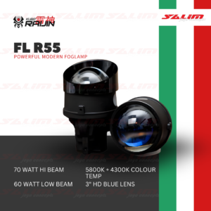 FOGLAMP PROJECTOR KURO RAIJIN R-55