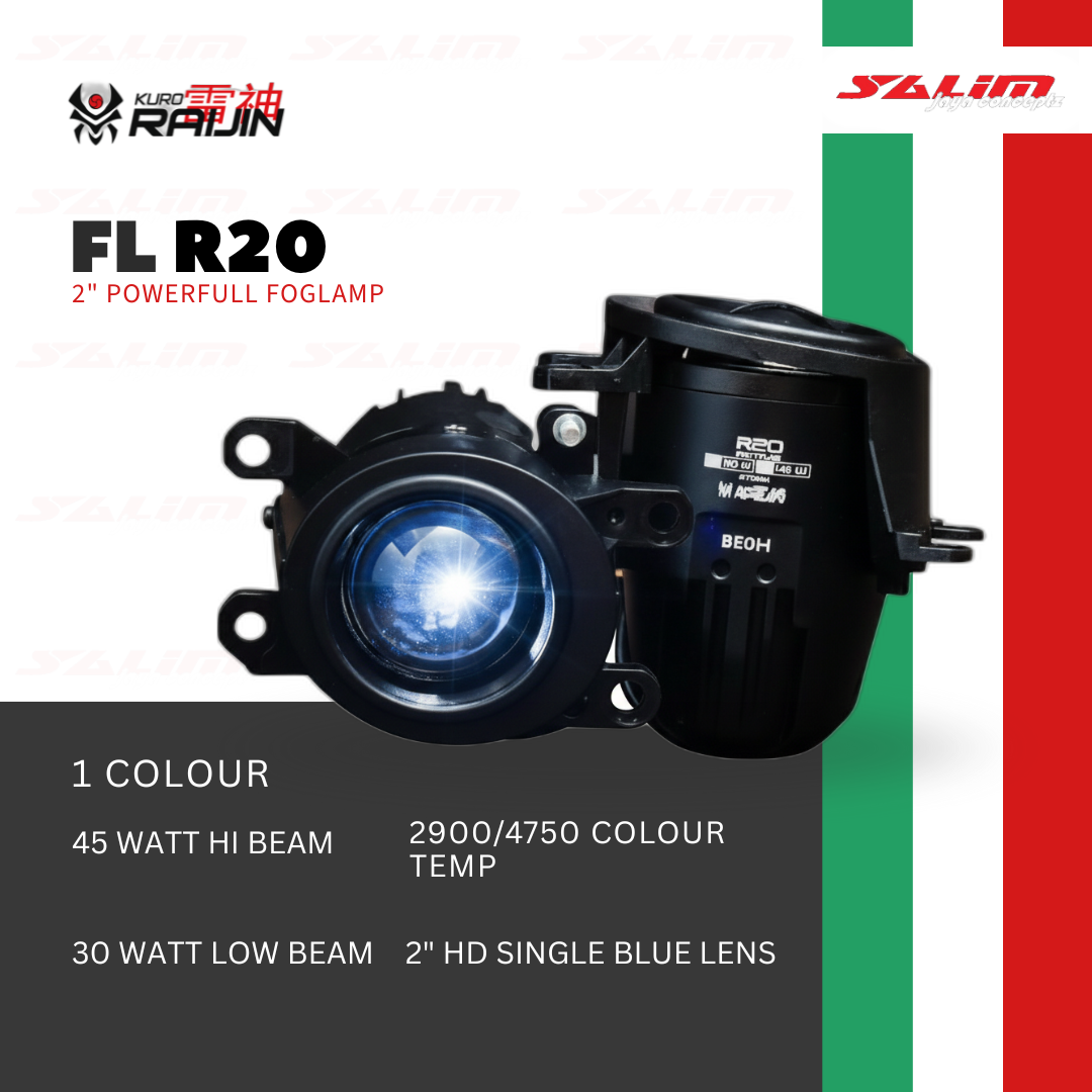 FOGLAMP KURO RAIJIN R-20