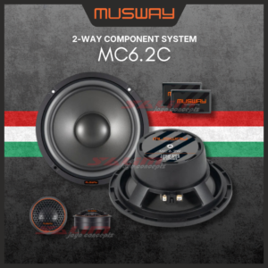 Speaker 2-Way Component Sytem MUSWAY MC6.2C