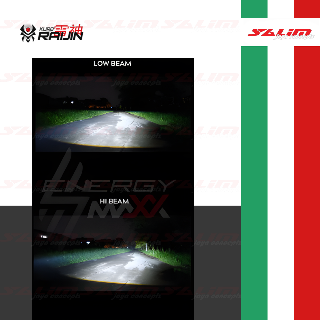 HEADLAMP PROJECTOR KURO RAIJIN R-40