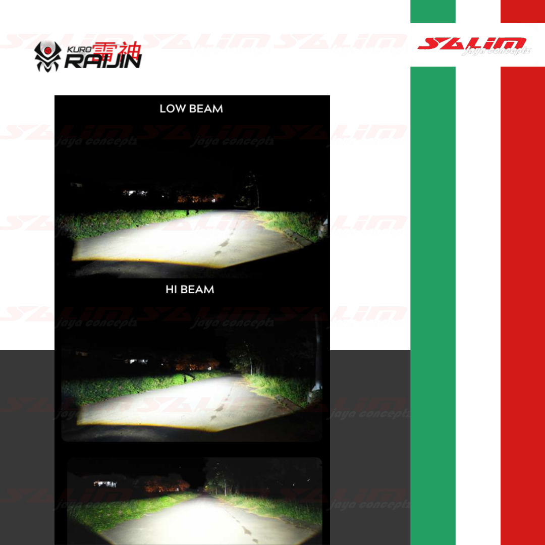 HEADLAMP PROJECTOR KURO RAIJIN RX-15