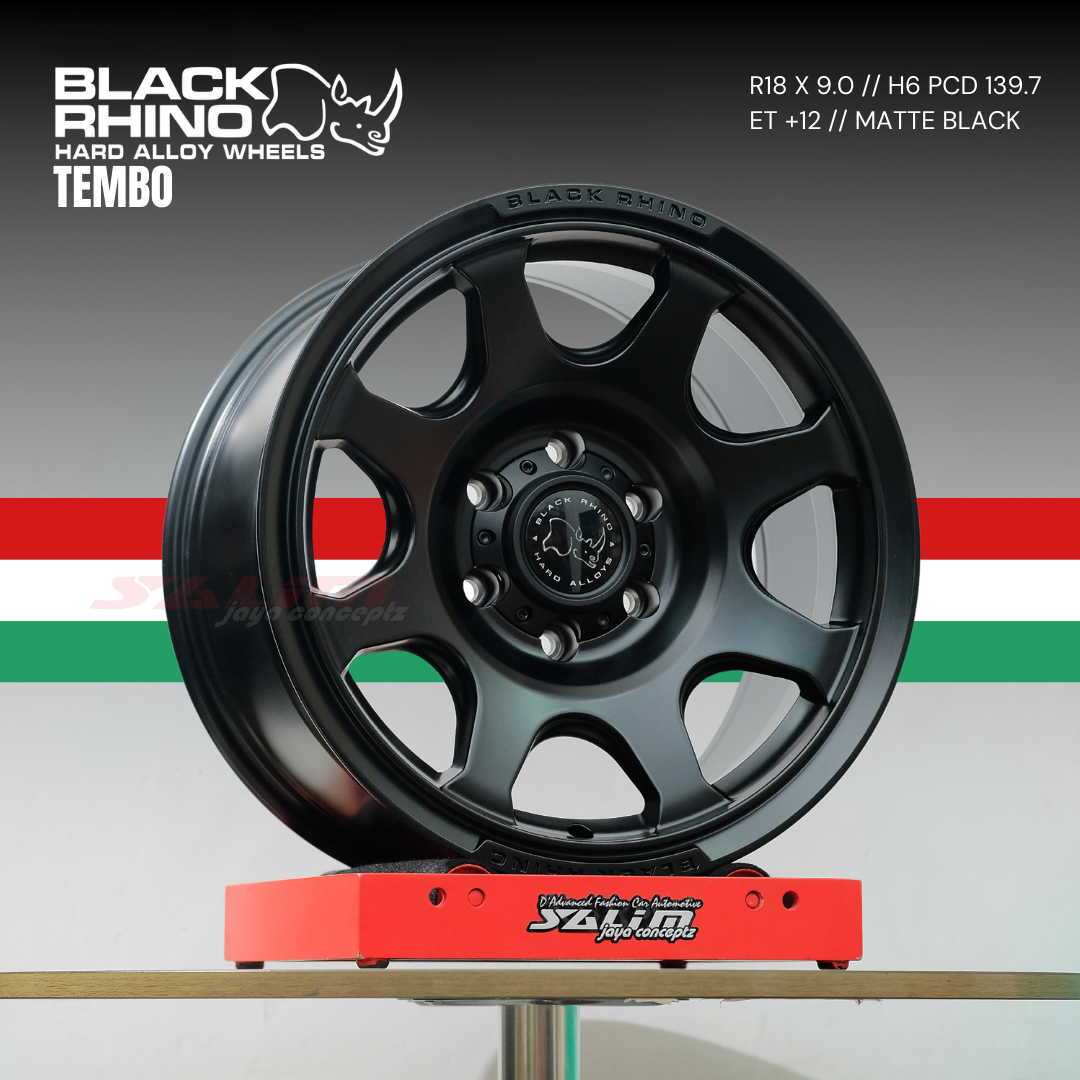 VELG BLACK RHINO TEMBO