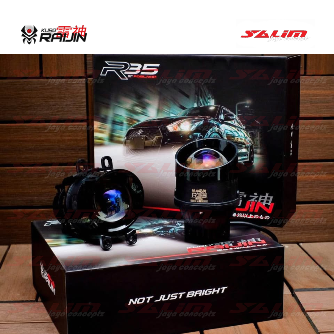 FOGLAMP PROJECTOR KURO RAIJIN R-35