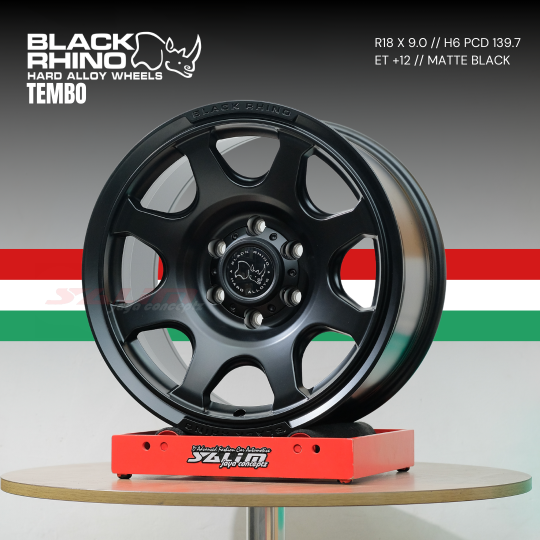 VELG BLACK RHINO TEMBO