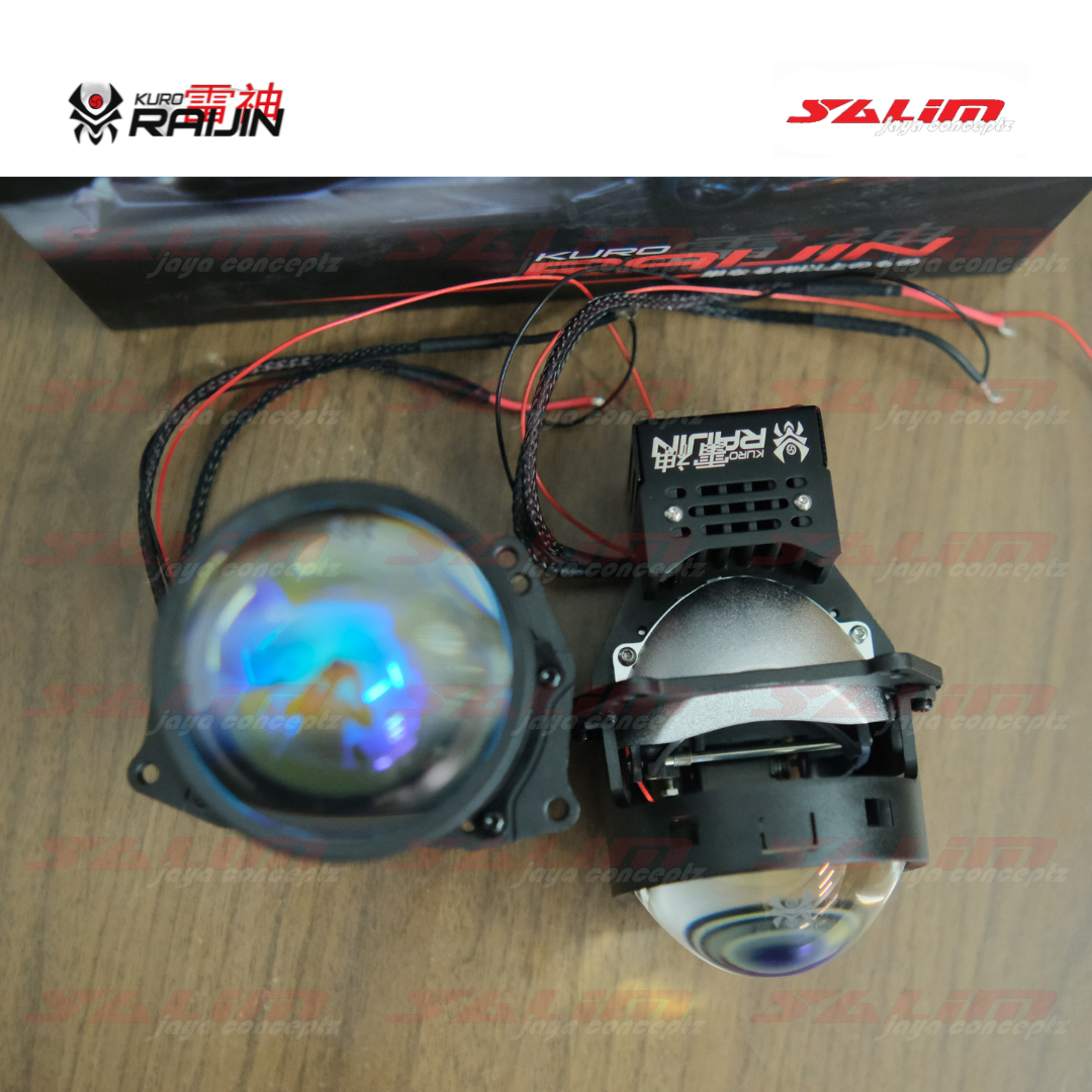 HEADLAMP PROJECTOR KURO RAIJIN R-50 LASER SPOT BILED