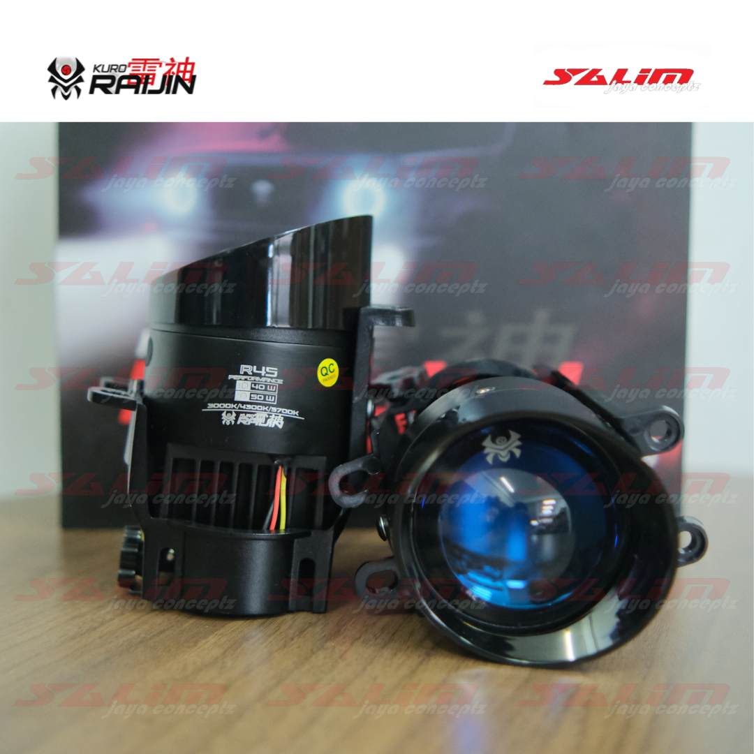 FOGLAMP PROJECTOR KURO RAIJIN R-45