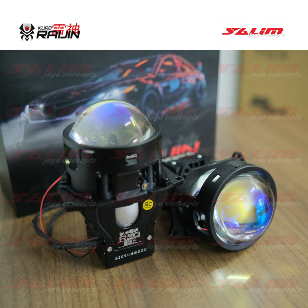 HEADLAMP PROJECTOR KURO RAIJIN R-50 LASER SPOT BILED