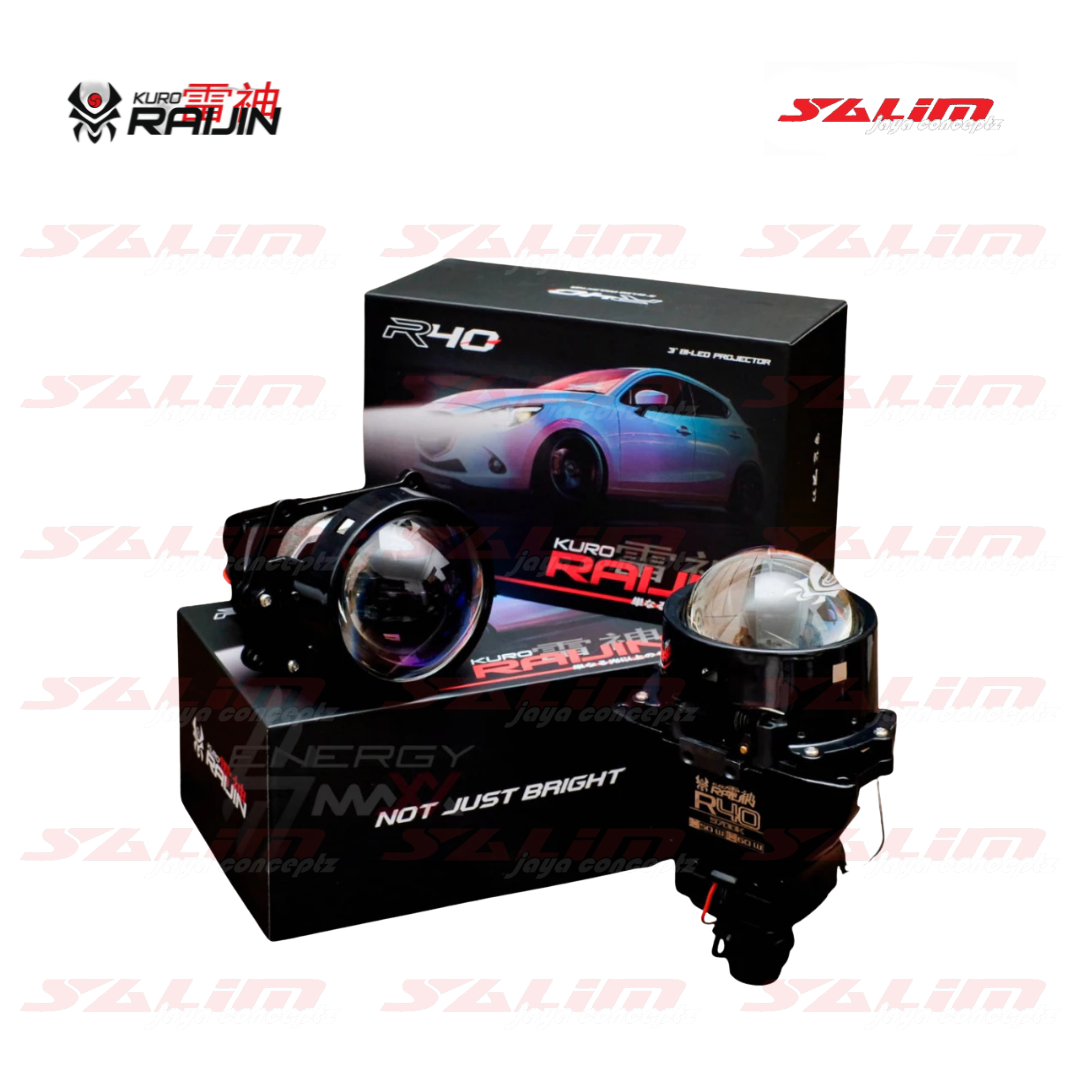 HEADLAMP PROJECTOR KURO RAIJIN R-40