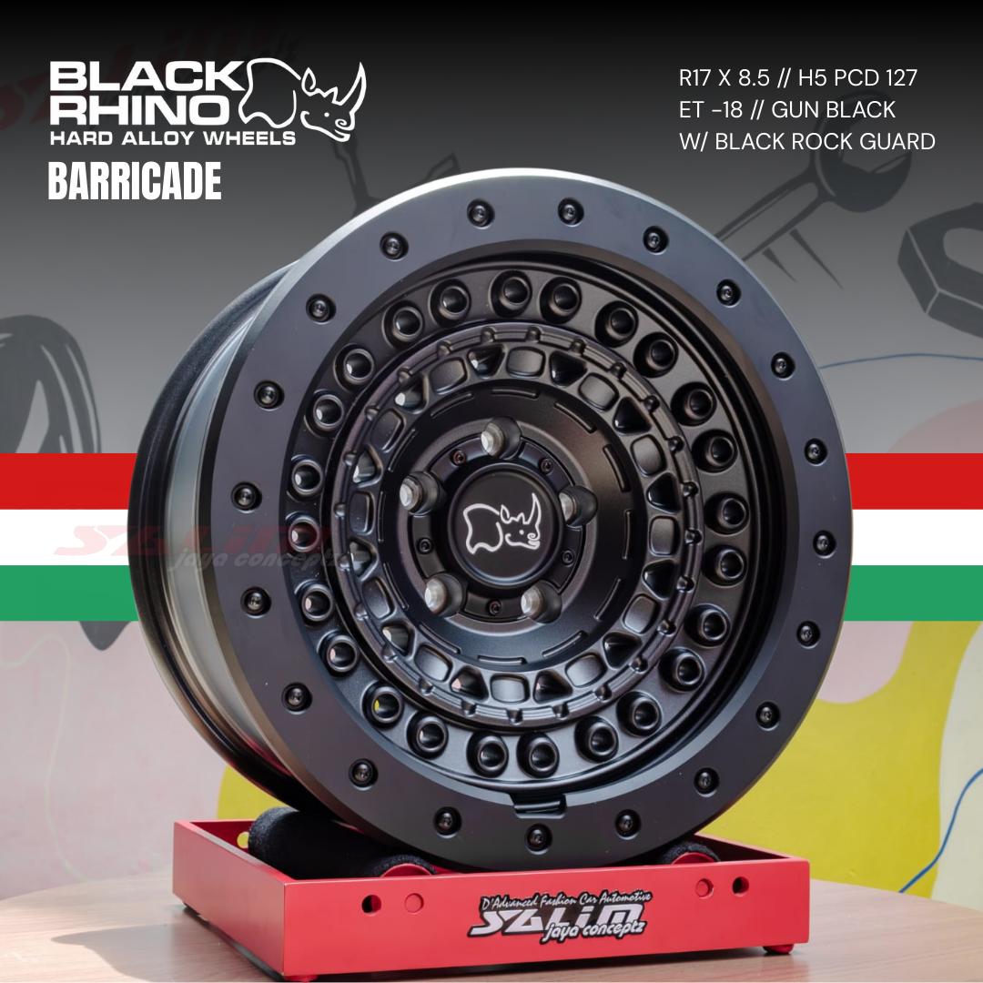 VELG BLACK RHINO BARRICADE