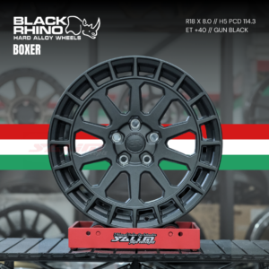 VELG BLACK RHINO BOXER