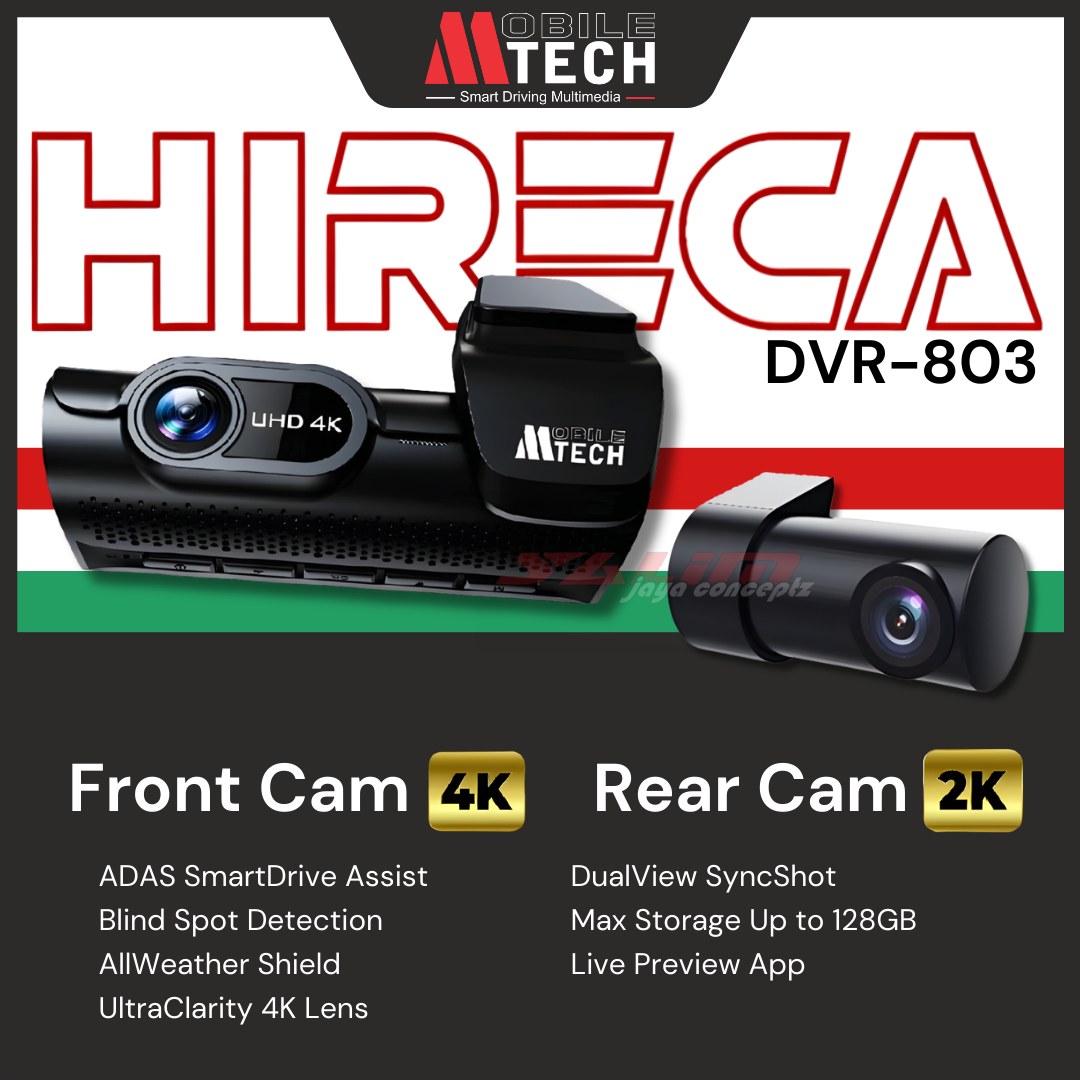 Dash Cam MTech HIRECA DVR-803