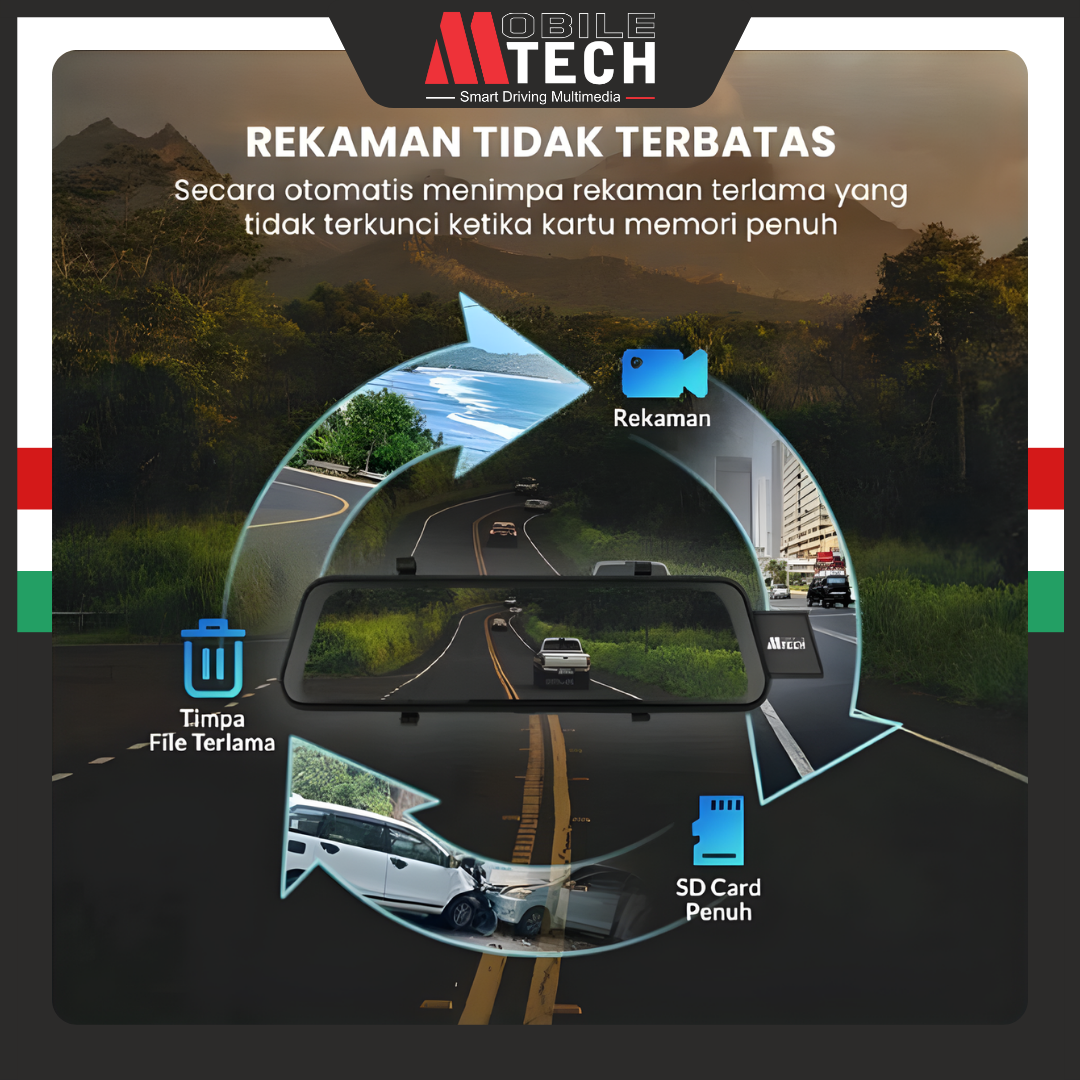Dash Cam MTech TRIVION DVR-803