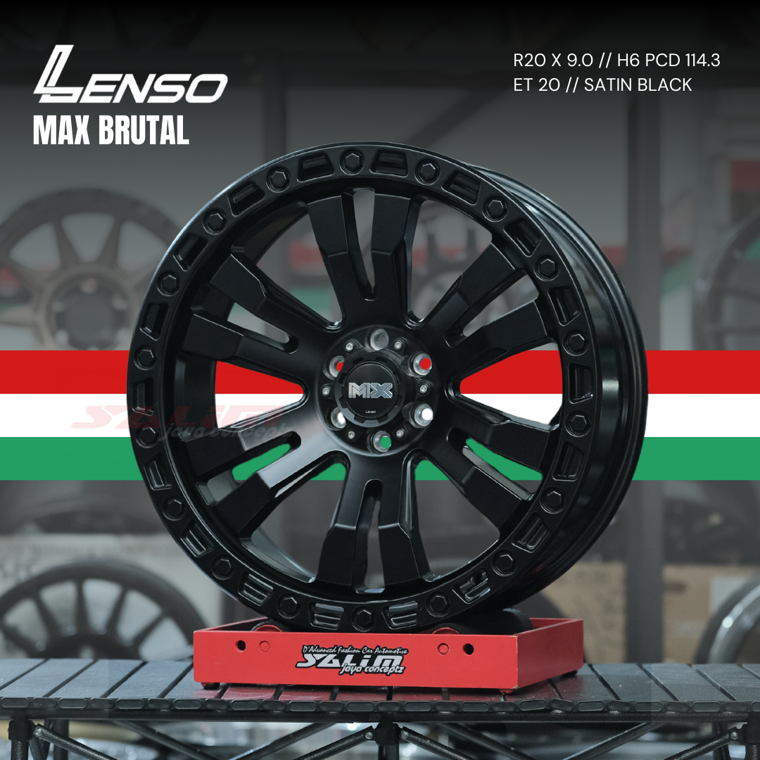 VELG LENSO MAX BRUTAL