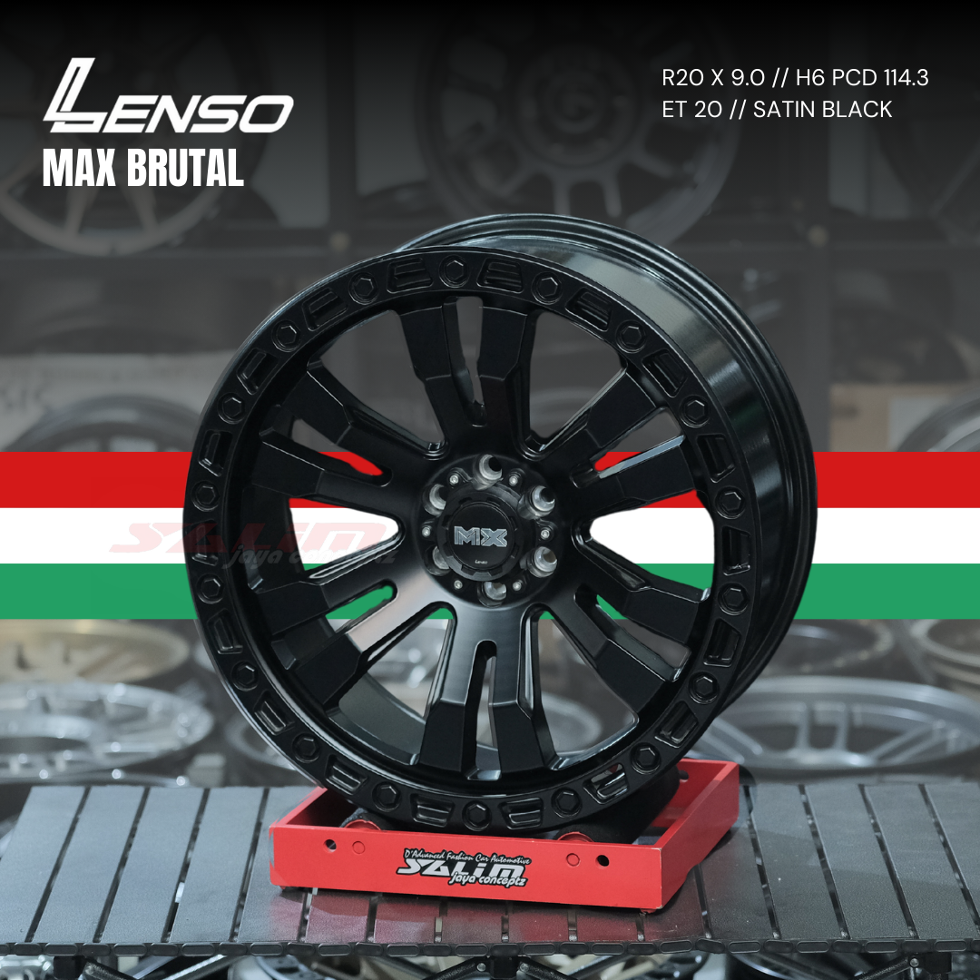 VELG LENSO MAX BRUTAL