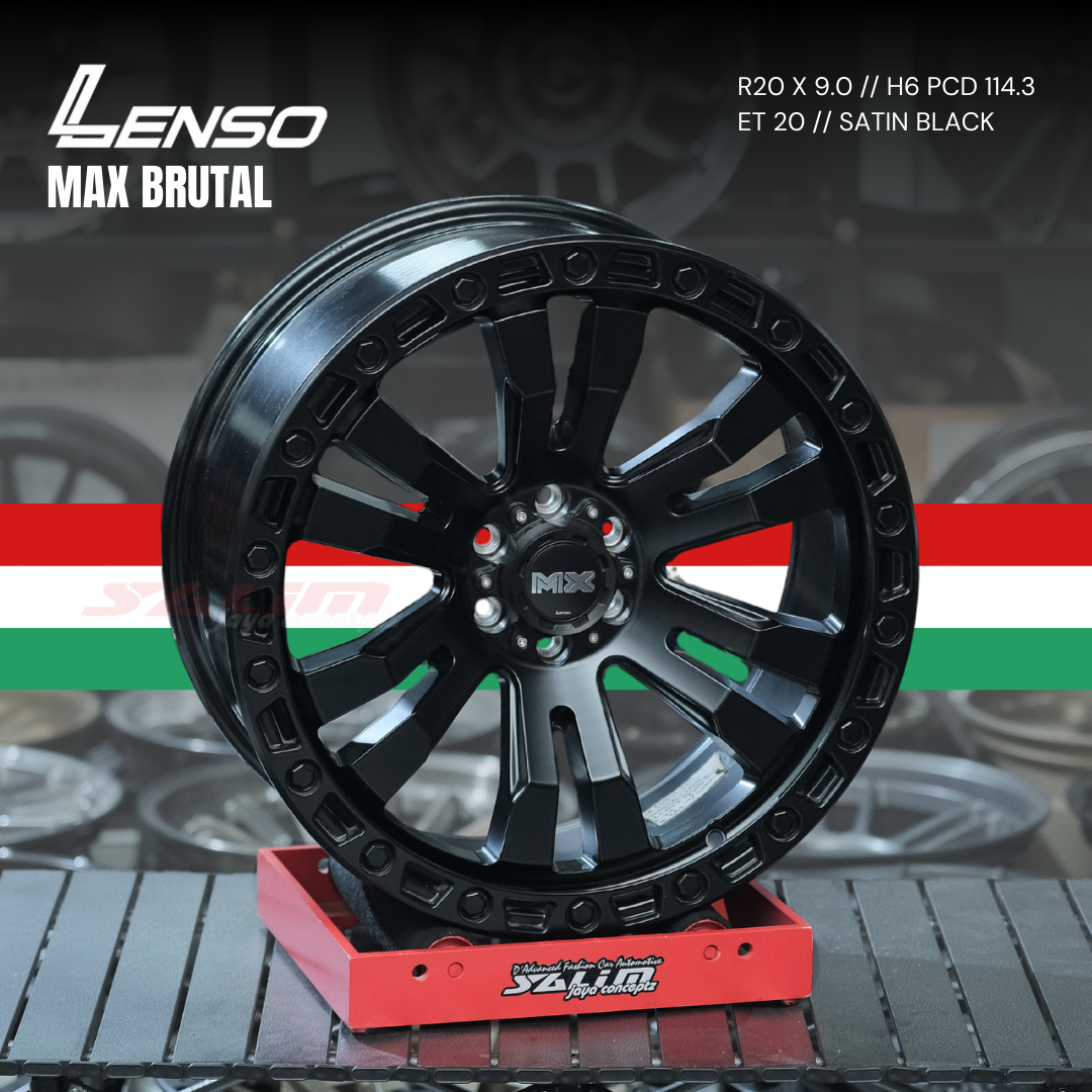 VELG LENSO MAX BRUTAL