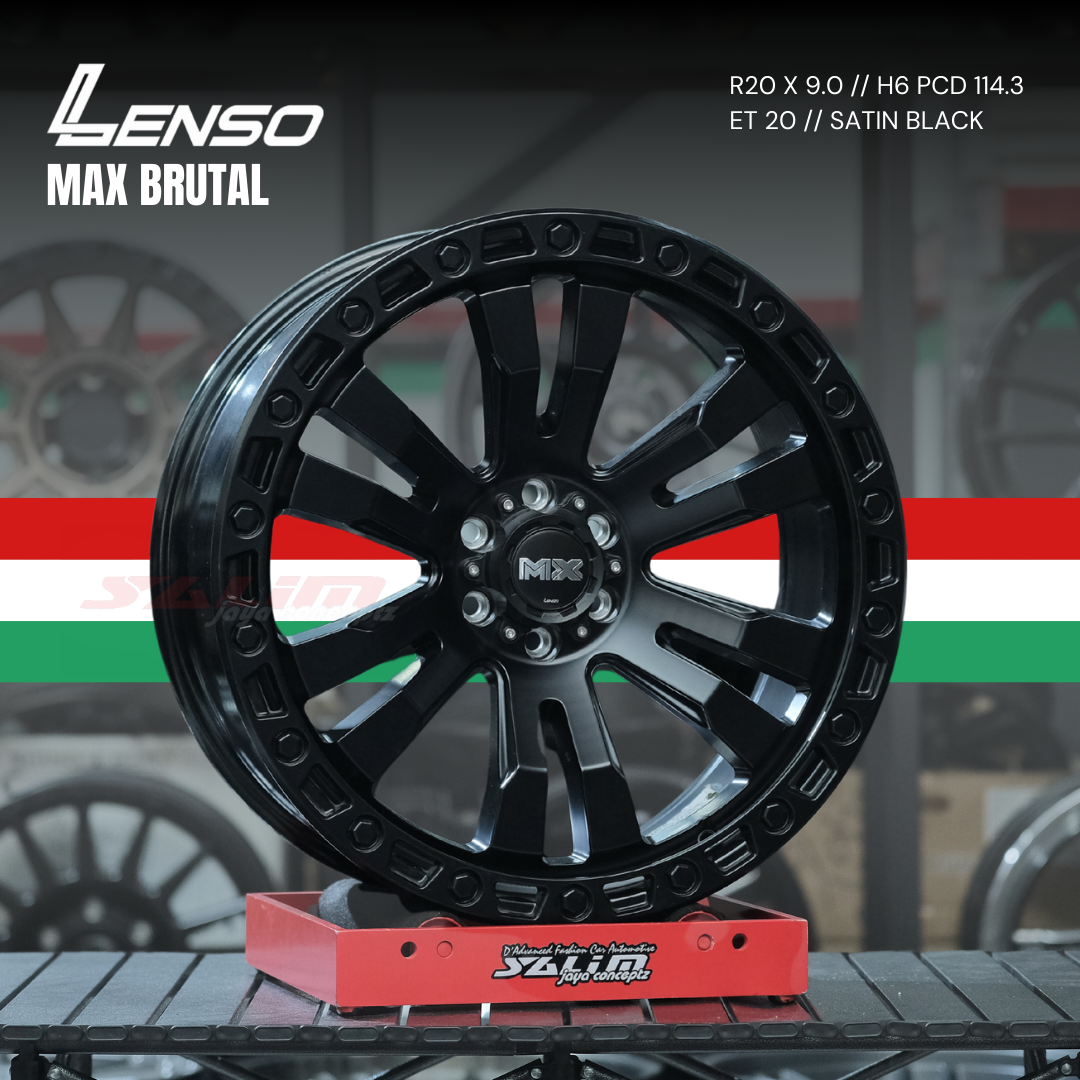 VELG LENSO MAX BRUTAL