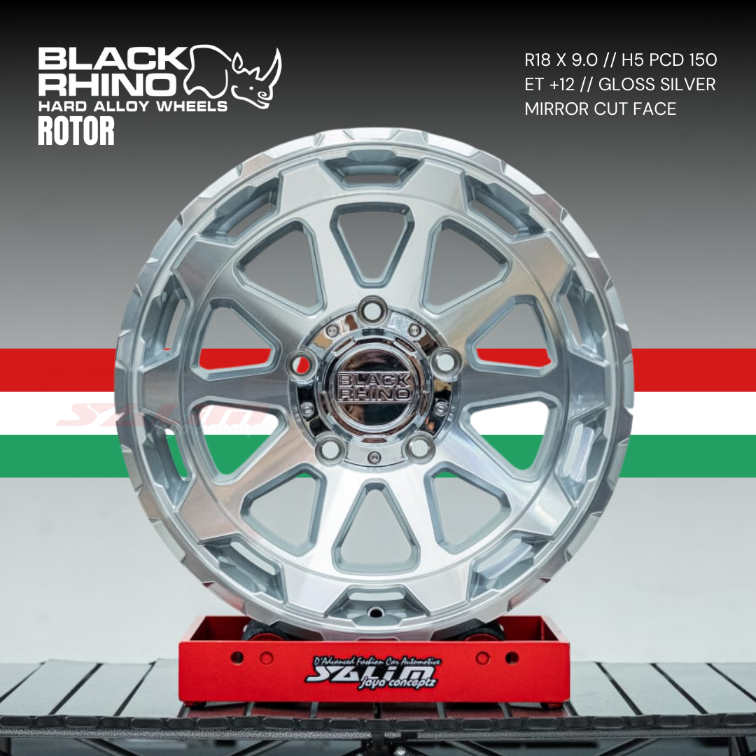 VELG BLACK RHINO ROTOR