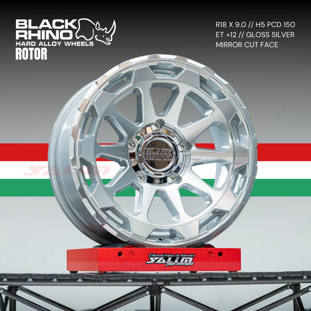 VELG BLACK RHINO ROTOR
