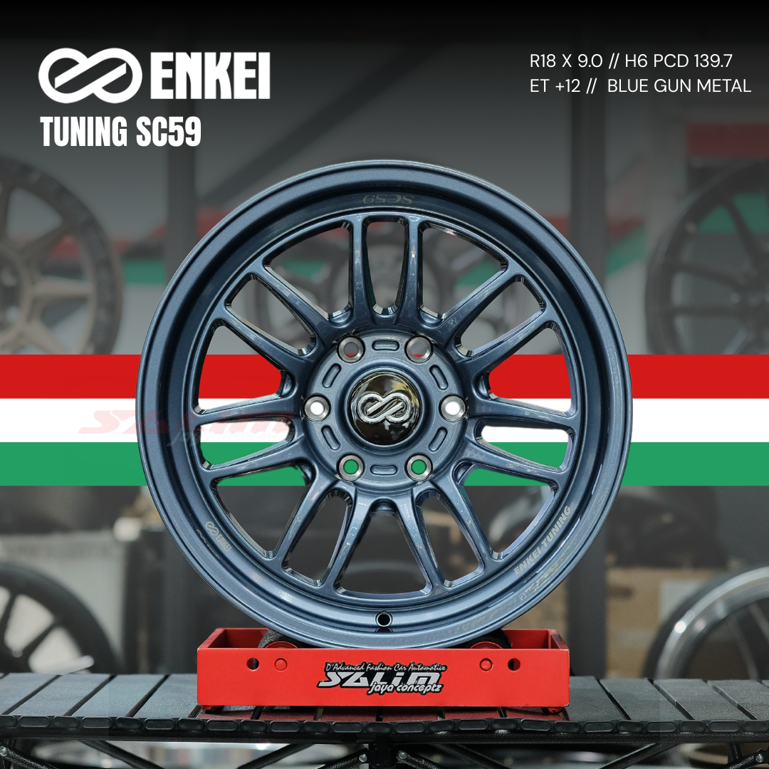 VELG ENKEI TUNING SC59 Blue Gun Metal