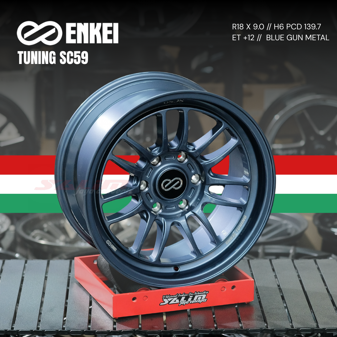 VELG ENKEI TUNING SC59 Blue Gun Metal