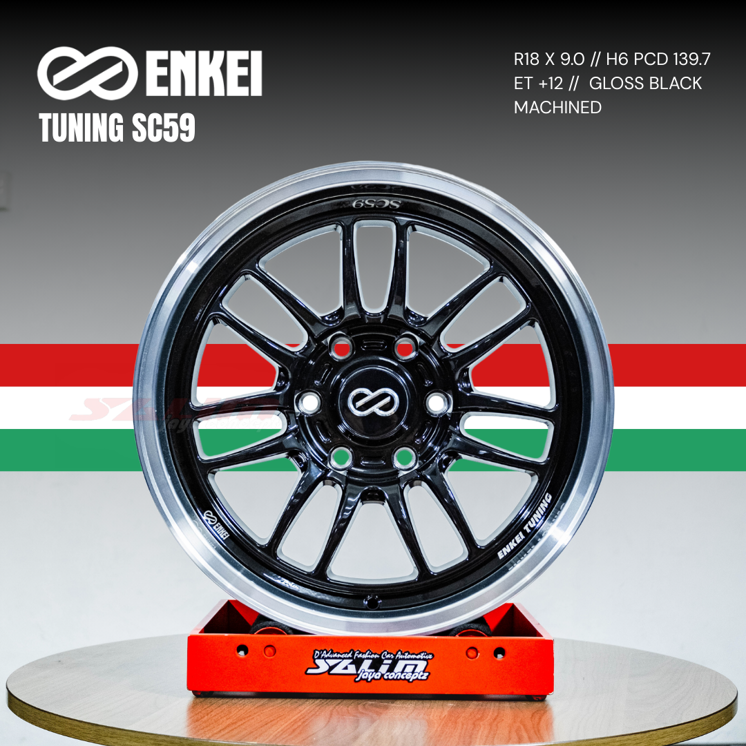 VELG ENKEI TUNING SC59 Gloss Black Machined