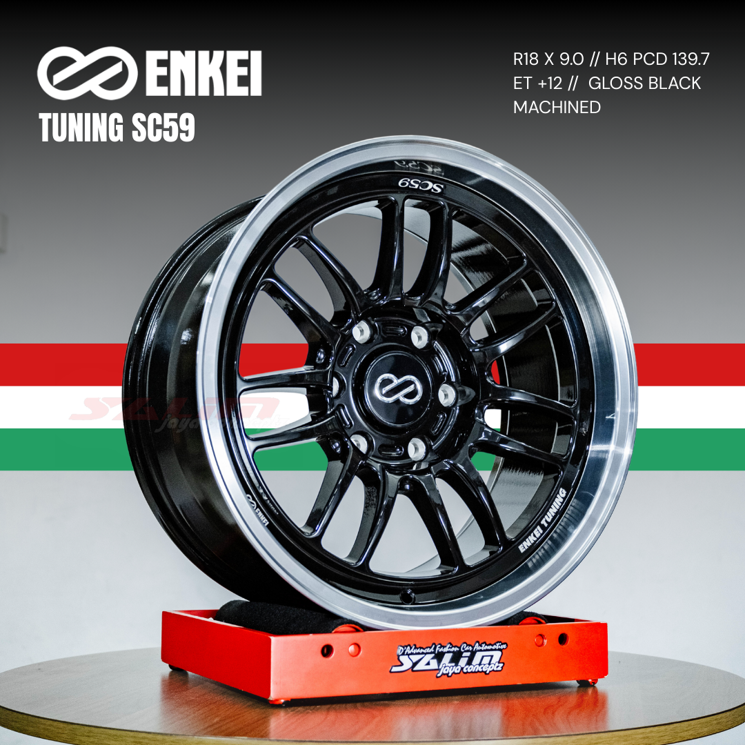 VELG ENKEI TUNING SC59 Gloss Black Machined