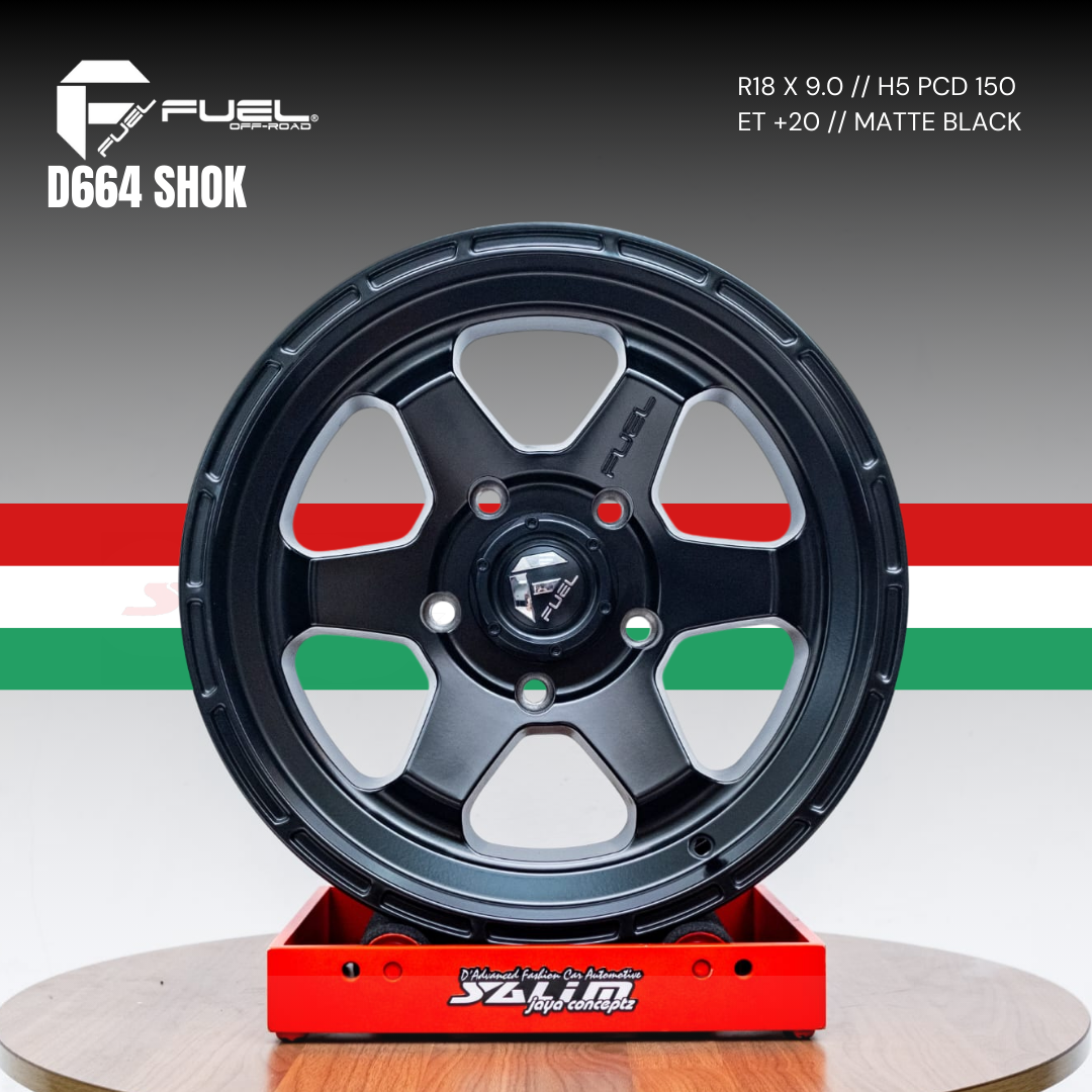 VELG FUEL D644 SHOK