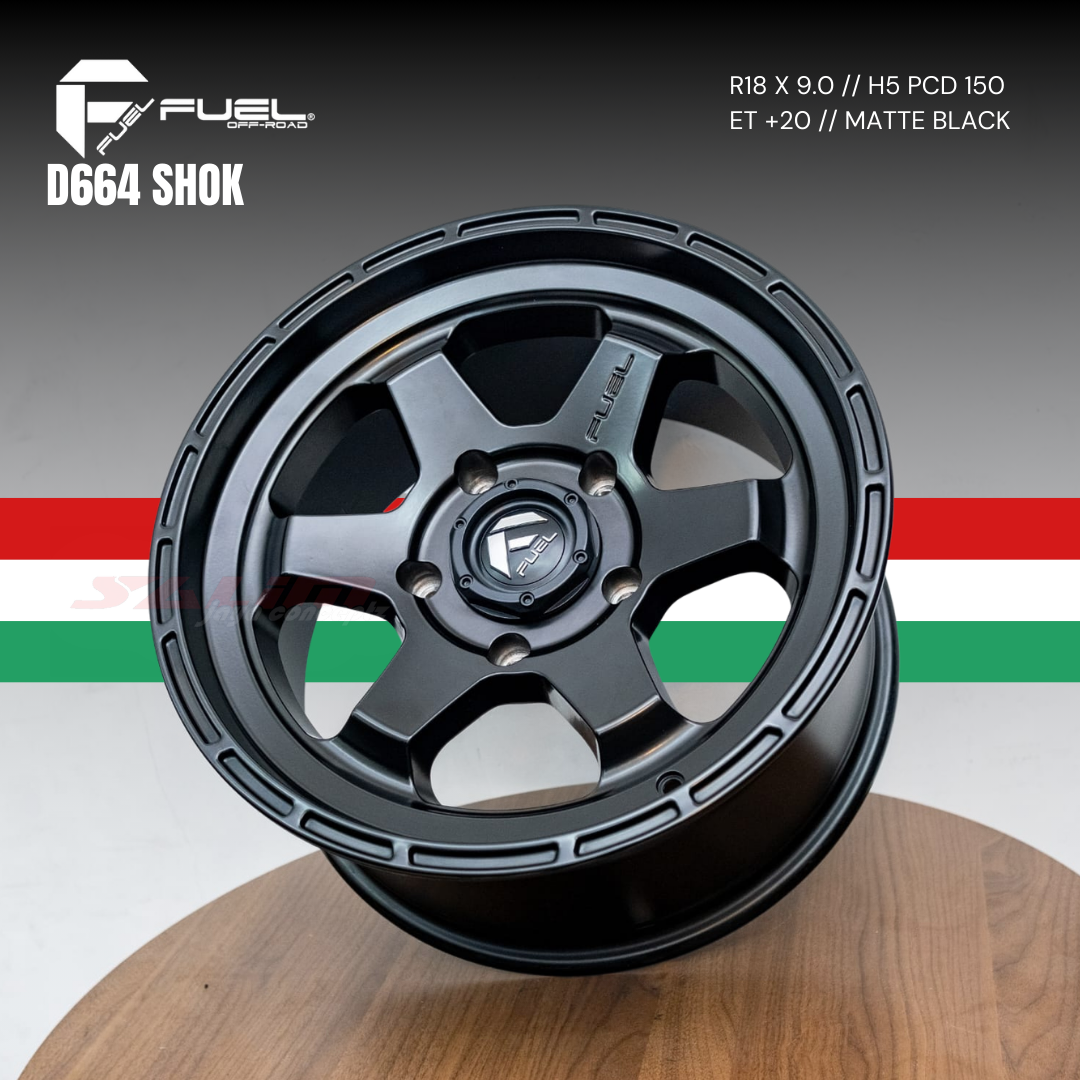 VELG FUEL D644 SHOK