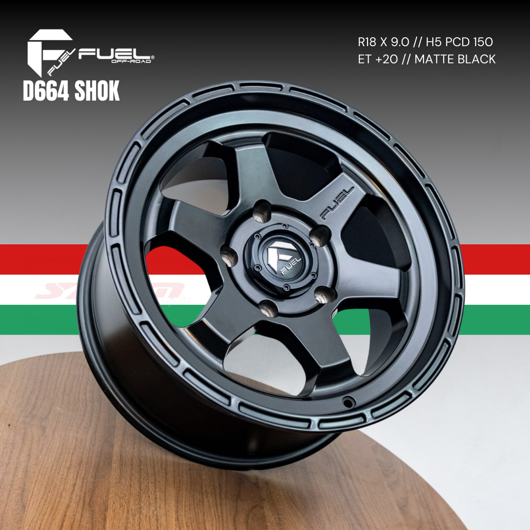 VELG FUEL D644 SHOK