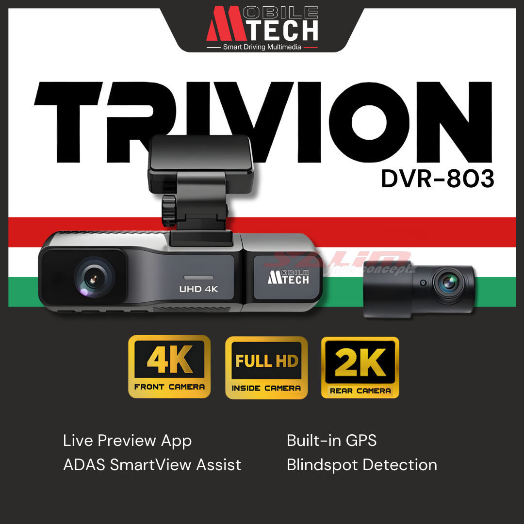 Dash Cam MTech TRIVION DVR-803