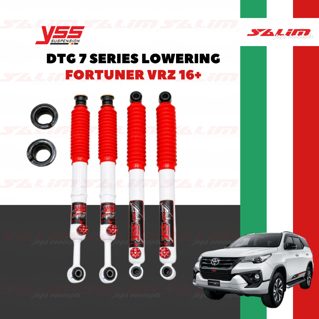DTG 7 SERIES TWIN TUBE 8 CLICK LOWERING - SHOCK BREAKER YSS