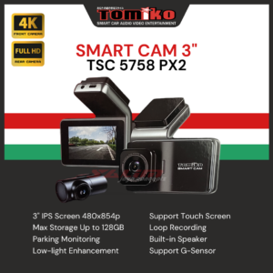 Dashcam Tomiko SMART CAM TSC 5758 PX2