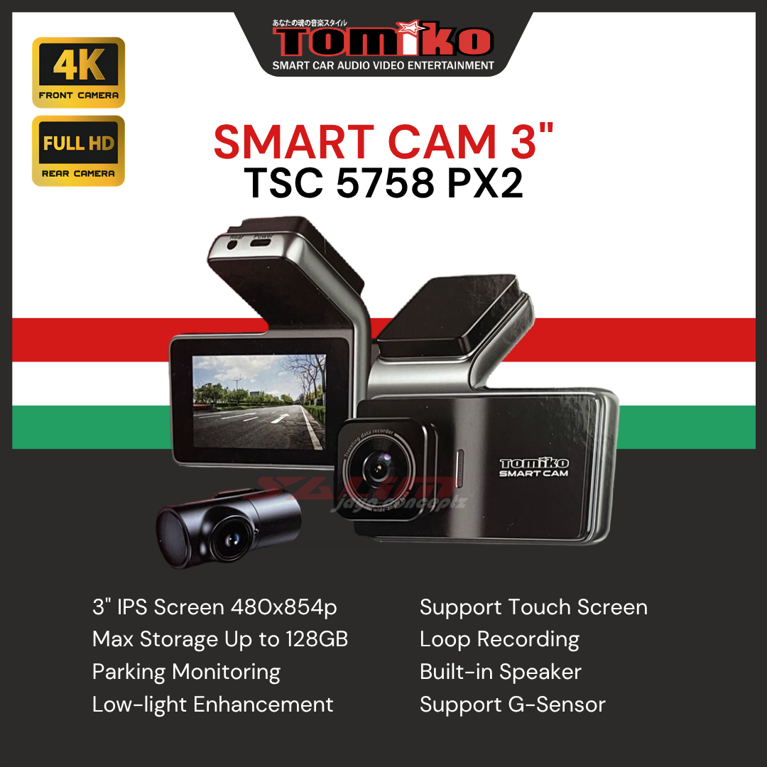 Dashcam Tomiko SMART CAM TSC 5758 PX2