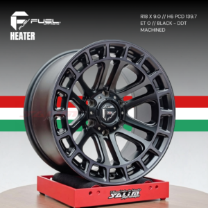 VELG FUEL HEATER | BLACK - DDT MACHINED