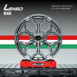 VELG LENSO BLAZE | HYPER DARK