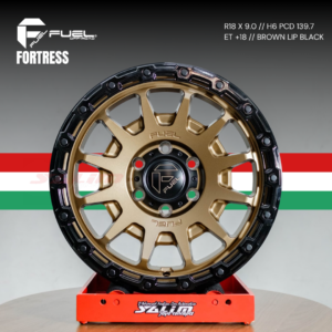 VELG FUEL FORTRESS | BROWN LIP BLACK