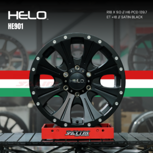 VELG HELO HE901 | SATIN BLACK