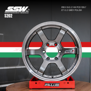 VELG SSW S202 | GREY POLISH