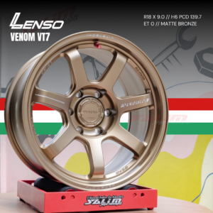 VELG LENSO VENOM VT7 | MATTE BRONZE