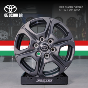 VELG OEM TOYOTA LC300 GR | GUN BLACK